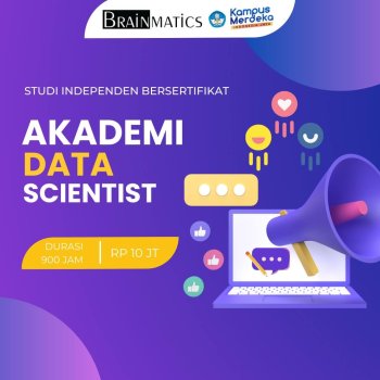 Akademi Data Scientist – Studi Independen Bersertifikat Kampus Merdeka