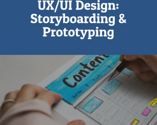 1 Hour Online Training: UX/UI Design: Storyboarding & Prototyping
