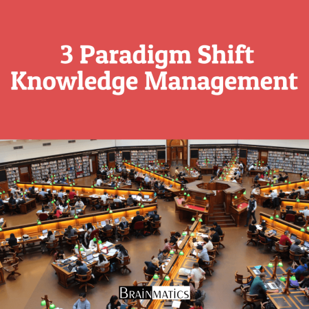 1 Hour Online Training: 3 Paradigm Shift Knowledge Management